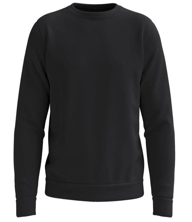 Sweater zwart inclusief bedrukking