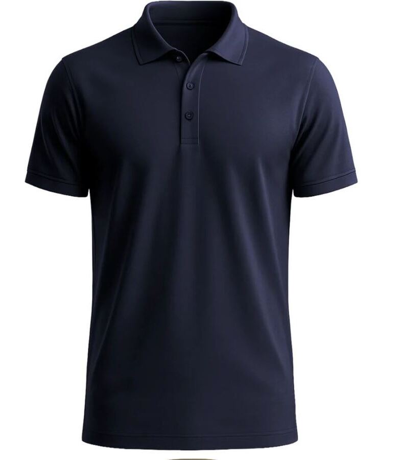 Polo navy inclusief bedrukking